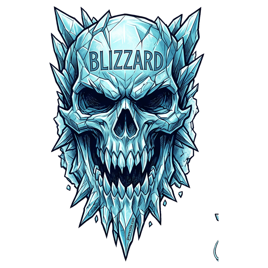 Front Icicles - Ice Skull