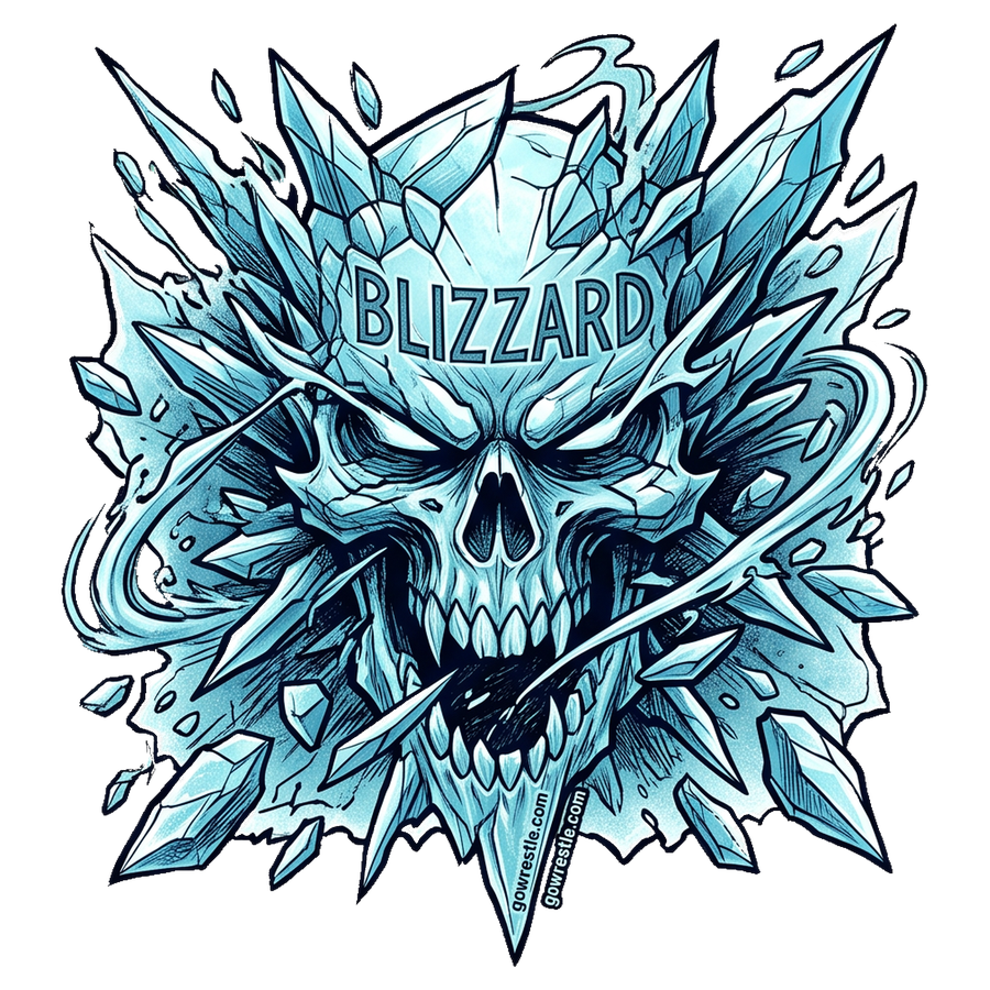 Explode Front - Ice Skull